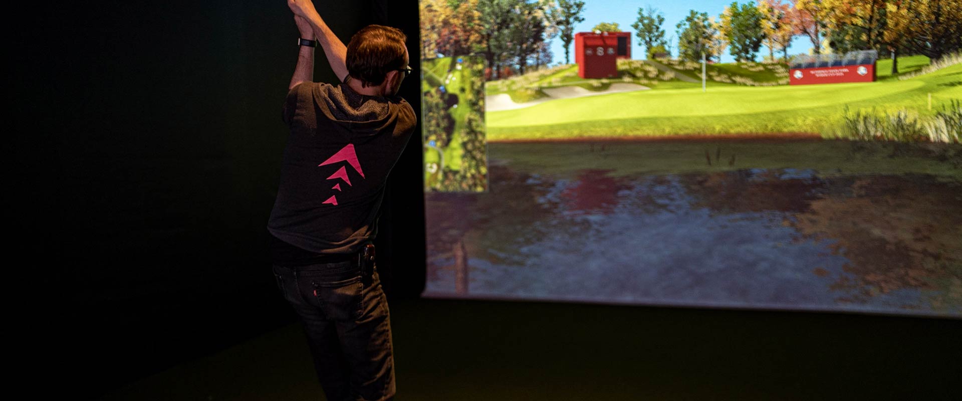 Indoor golf simulators in Vermillion, SD